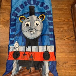 Sleeping Bag THOMAS THE Train TANK ENGINE Zip Up Soft Plush